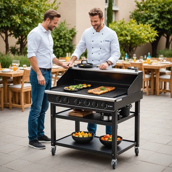 10 Conseils pour Sélectionner le Meuble Idéal pour votre Plancha Professionnelle au Gaz